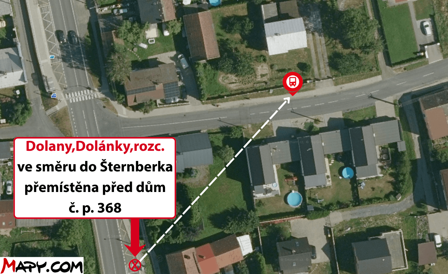 Dolany,Dolánky,rozc. ve směru do Šternberka přemístěna před dům č. p. 368.png