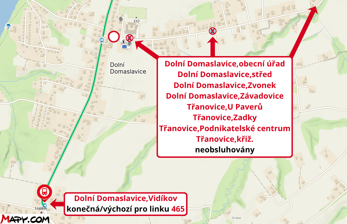 Dolní Domaslavice,Vidíkov konečnávýchozí pro linku 465.png
