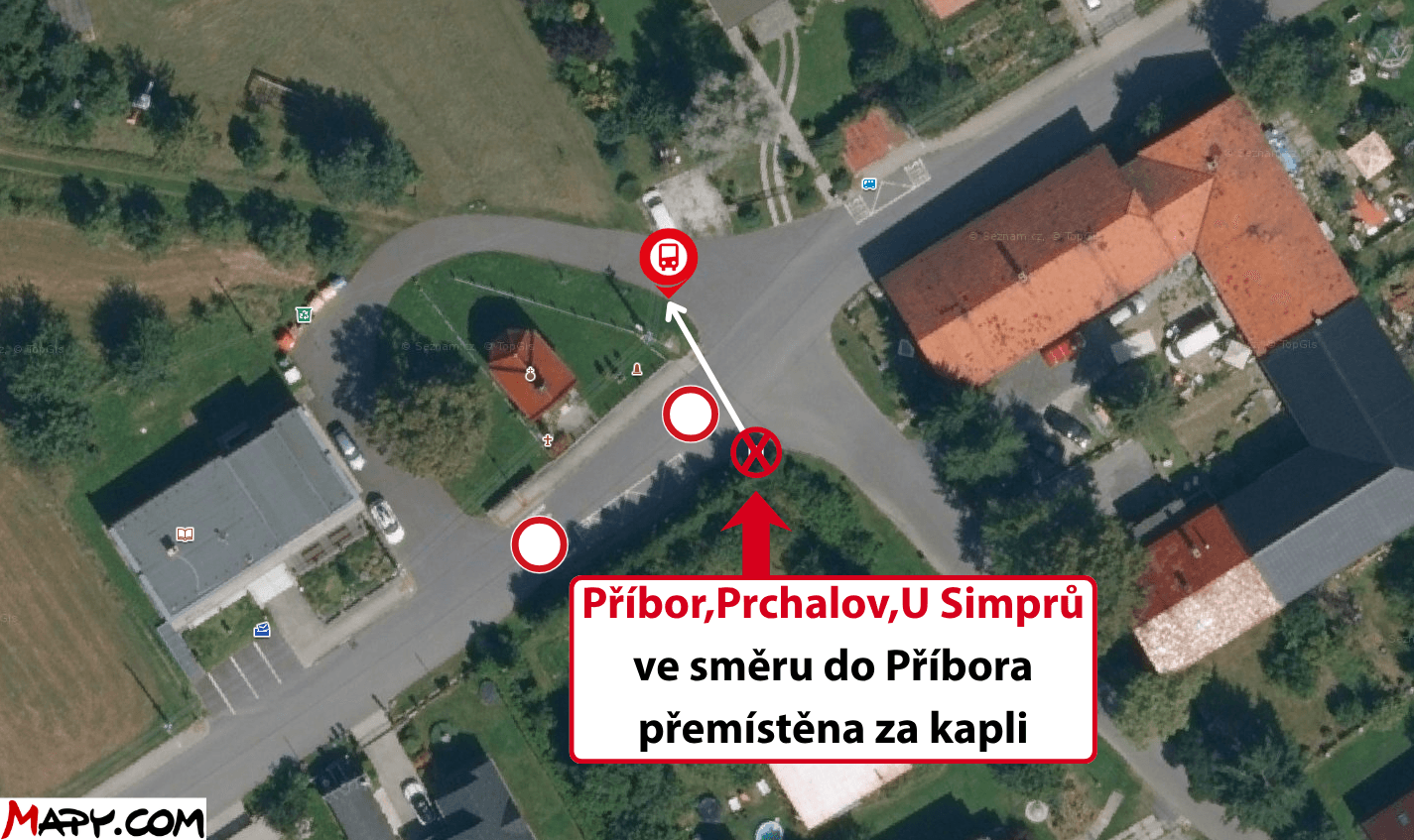 Příbor,Prchalov,U Simprů ve směru do Příbora přemístěna za kapli.png
